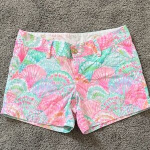 Lilly Pulitzer Callahan Shorts- Fan Sea Pants